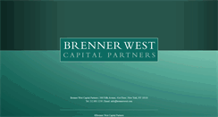Desktop Screenshot of brennerwest.com